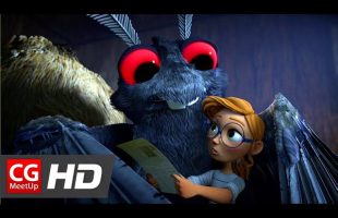CGI Animated Short Film “Attack of the Mothman” by Meg Viola,Catrina Miccicke,Khalil Yan | CGMeetup